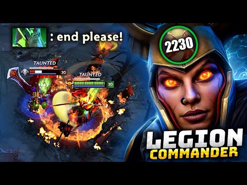 OMG +2230 Duel Attack Damage Legion Commander🔥🔥🔥63Kills One Shot | Dota 2