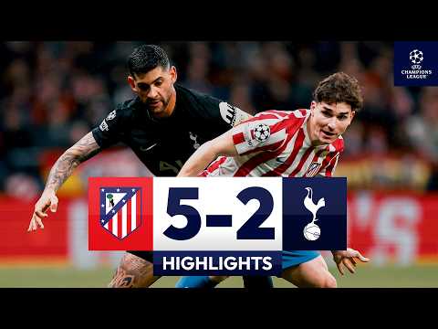 Atletico Madrid 5-2 Spurs | Champions League Highlights