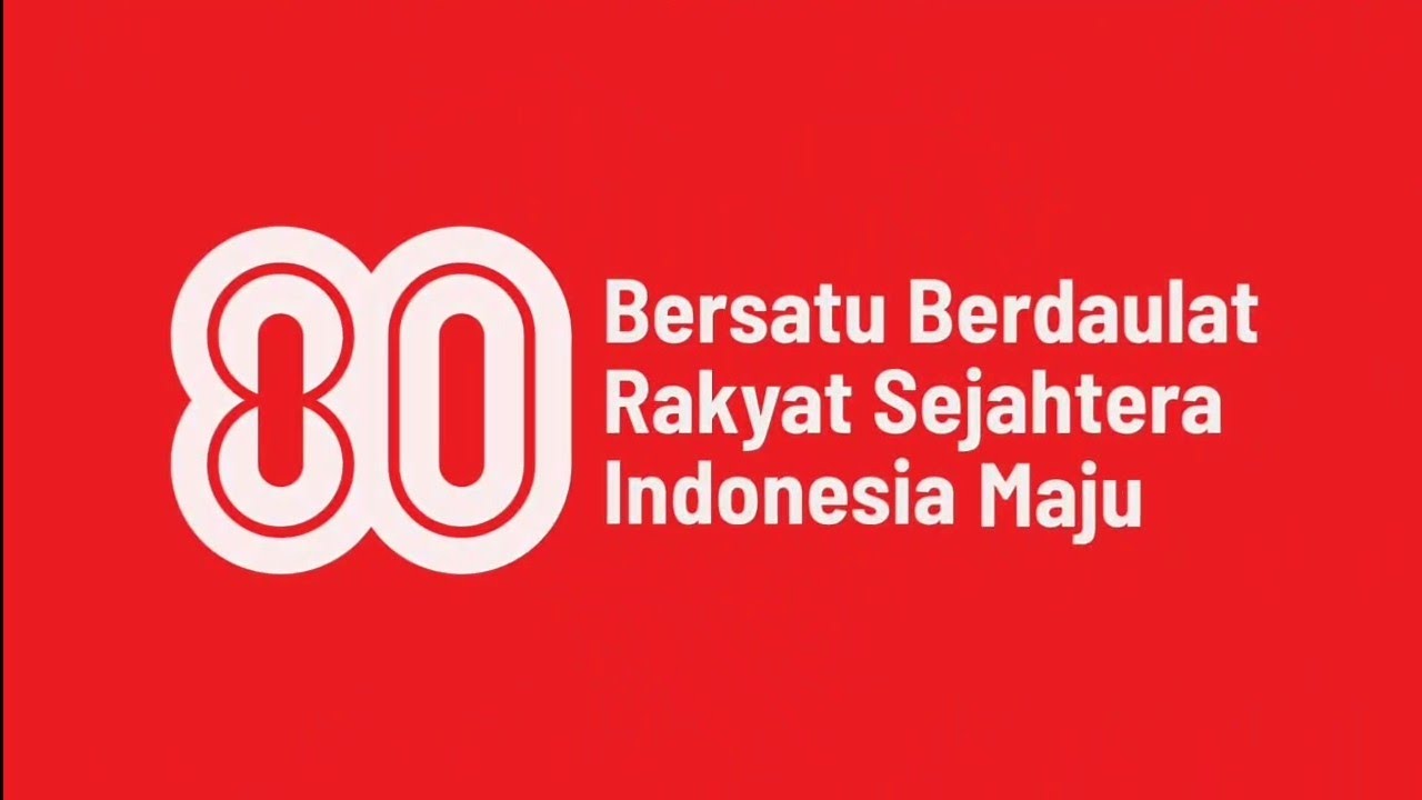 Logo HUT Kemerdekaan RI ke-80 | Elemen dan Maknanya
