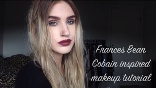 ♡ Frances Bean Cobain inspired | quick and easy grunge makeup look ♡