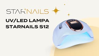 UV/LED Nail Lamp Starnails, Model S12, 168W - lampa na nehty