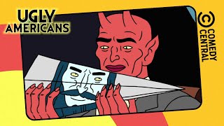 El Re-asesinato Del Presidente Lincoln | Ugly Americans | Comedy Central LA