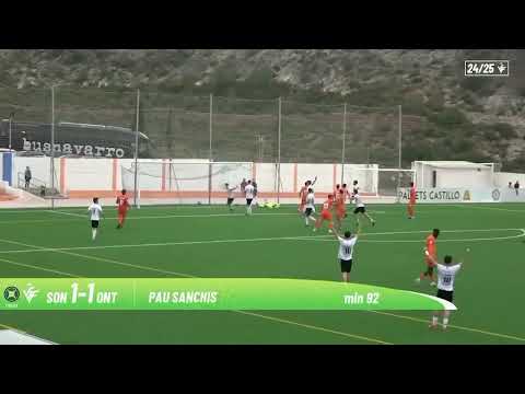 CD SONEJA 1-1 ONTINYENT 1931 CF | GOL J34 (2024-2025)