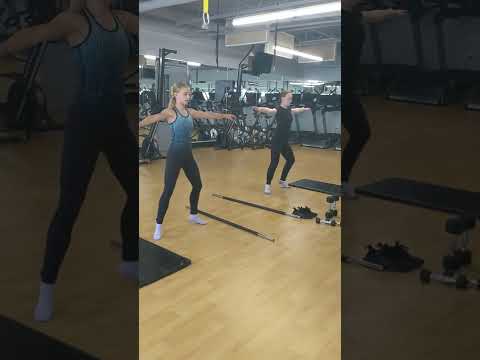 second position- rise- bend- rise- down