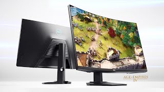 Video 0 of Product Dell S3222HG 32" FHD Curved Gaming Monitor (2021)