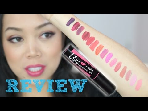 LA Girl Matte Pigment Gloss First Impression Review - itsjudytime
