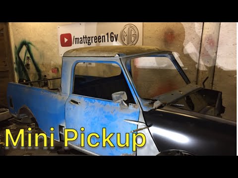 Classic Mini Pickup Restoration Ep13 - Drivers Door