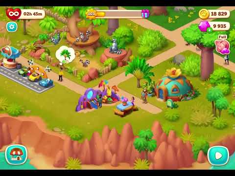 Wildscapes 1796 level Gameplay Story