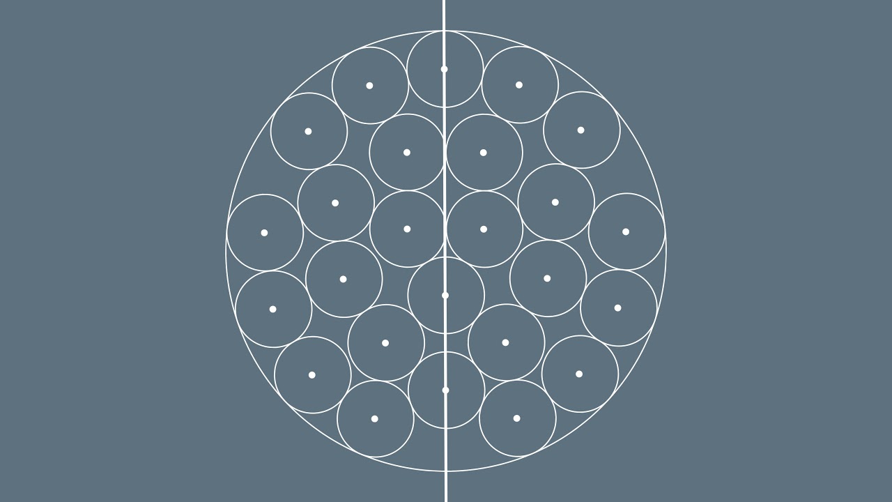 Circle Packing - Using Wolfram Alpha to solve an industrial design issue