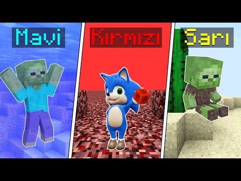 TOUCHING THE WRONG BLOCK IS PROHIBITED 🟥🟦💀 - Minecraft