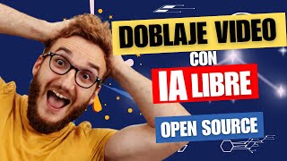 Dobla de video con IA a cualquier idioma - Gratis y para siempre