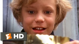 Willy Wonka &amp; the Chocolate Factory - Charlie Finds the Golden Ticket Scene (2/10) | Movieclips