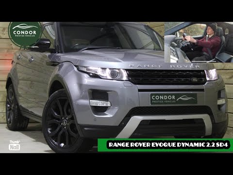 Should you buy a Range Rover Evoque Dynamic? (2013 2.2 SD4 Auto Dynamic Model, Test Drive & Review)