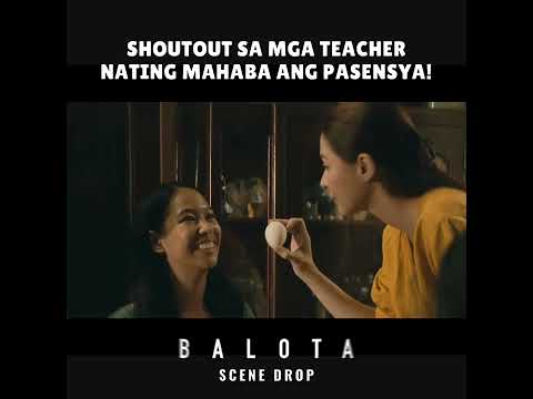 The persistent teacher gives her student a reality check | BALOTA