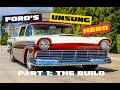 ARP Bob Florine S John Kaase Racing Boss Nine Shotgun Powered 57 Ford Del Rio Ranch Wagon Build
