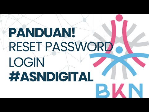 Tutorial Cara Reset Password ASN Digital
