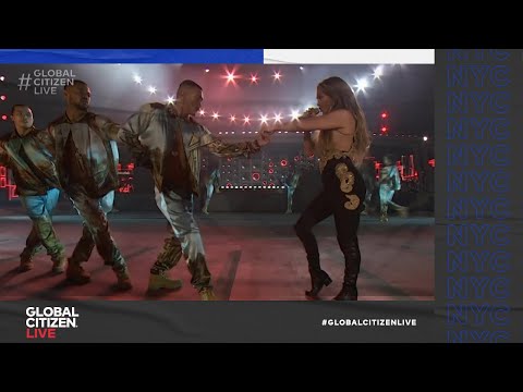 Jennifer Lopez Takes the Stage to Perform "Cambia El Paso" With Rauw Alejandro | Global Citizen Live