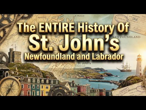 The ENTIRE History Of St. John’s, Newfoundland and Labrador (500+ Years in 62 Minutes)