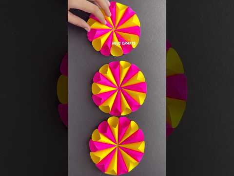 how to make paper flower | flowers out of paper #shorts #flowers #craft