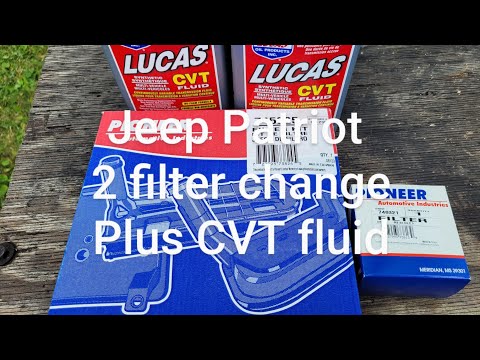Thumbnail for Jeep Patriot CVT fluid change and the 2 filters by Jeep