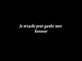 Amel bent - Si tu m'entends - Parole.