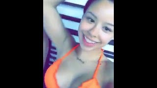 Cierra Ramirez listening to her song All Day ft Ty Dolla $ign