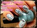 Disney Movie Inspired Nail Design Cat Marie From The Aristocats
