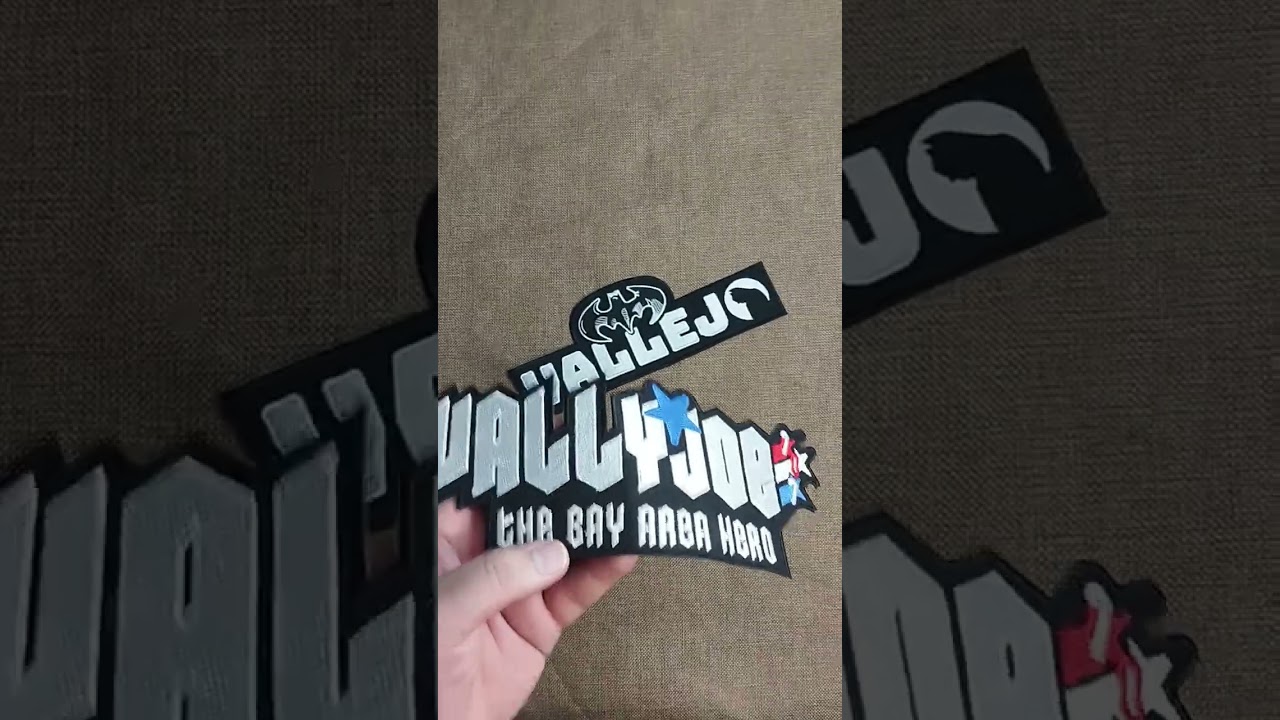 Dark Knight Inspired Embroidered Patches | Custom Patches By Bob