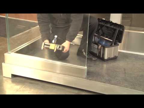 TAPER LOC® 'XA' Dry Glaze Railing System by CRL