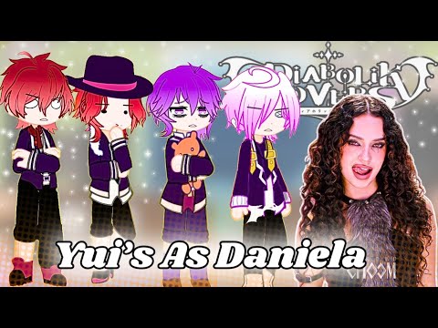 Diabolik lovers React to Yui's As Daniela From Katseye || Gacha React to Yui