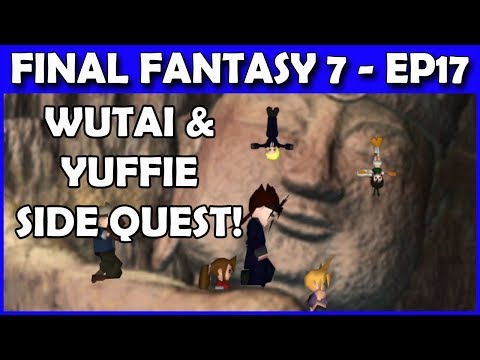 Let's Play Final Fantasy 7 PS4 Live - Wutai Time! - Part 17