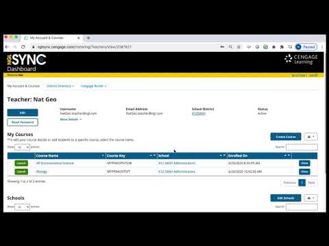 Nglsync Reset Student Password