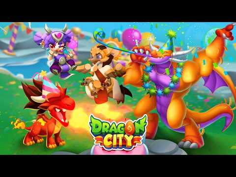 Dragon City - The Flame Tales: Birthday Edition 🧁