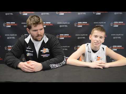 CEYBL - Tournament Jena, press conference Science City Jena - ŠBK Handlová