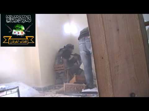 رصد للاشتباكات الدائرة بين مقاتلي لواء الفرقان وقوات النظام في حي  الجديدة في مدينة حلب