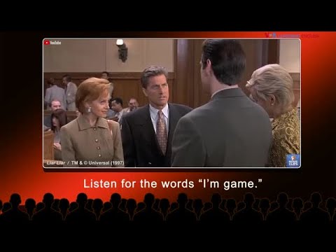 英語@映画: I'm game (English @ the Movies: I'm game)