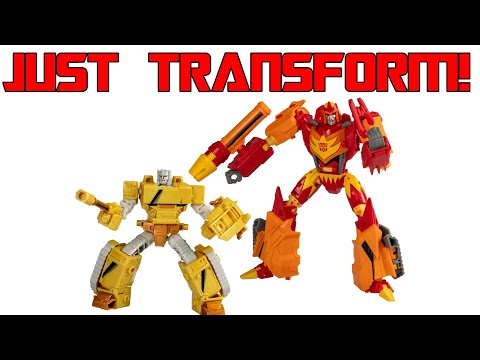 JUST TRANSFORM! Xxaron and Flame