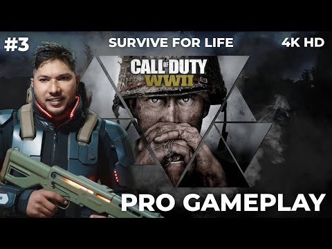 CALL OF DUTY WW2 GAMEPLAY WALKTHROUGH CAMPAIGN  4K 60 FPS PART 3