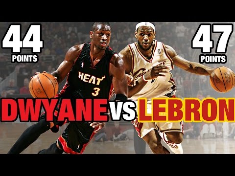 LeBron James vs Dwyane Wade!!! | Historic Duels | Full Highlights | 04.01.2006