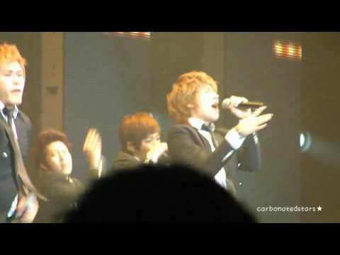 101023 INFINITE - 날개 Wings @ SG Kpop Night Concert 2010 (11/25)