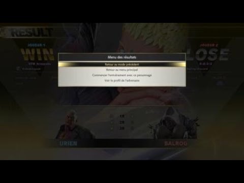 STREET FIGHTER V_Arespada (URIEN) vs RASS (Balrog)