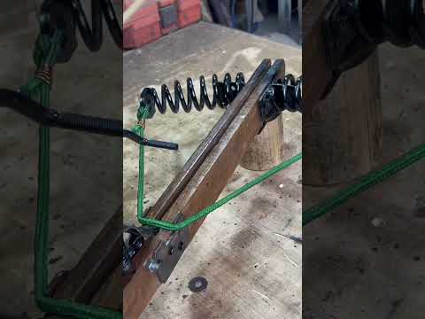 Handmade a New style wooden crossbow # Craft # DIY # Cool idea for you enjoy