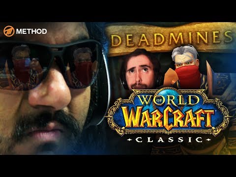 THE FIRST BETA DEADMINES CLEAR! ft Esfand & Asmongold - Classic Beta
