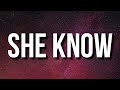 Lil Pump She Know Lyrics Ft Ty Dolla Ign