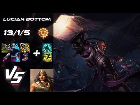 BOTTOM Lucian vs Sivir - NA Challenger Patch 25.S1.6