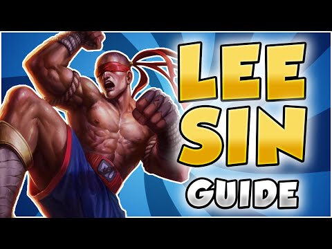 LEE SIN JUNGLE GUIDE for BEGINNERS | How to play LEE SIN JUNGLE Season 10 | Lee Sin BUILD, Runes