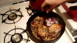 Rosemary Porkchops
