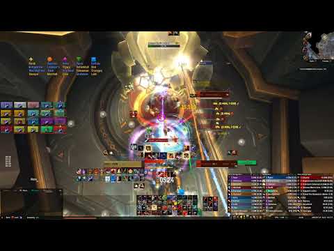 World of Warcraft - [Evolve] Mythic Lihuvim, Principal Architect Lionheartx Fury Warrior PoV