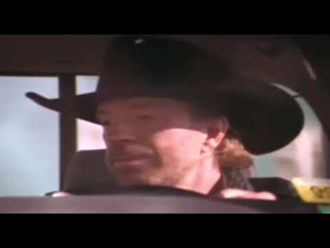 Chuck Norris plays Walker Texas Ranger song