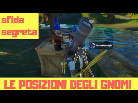 Per Gli GNOMI! Le POSIZIONI Degli GNOMI! SFIDA SEGRETA!